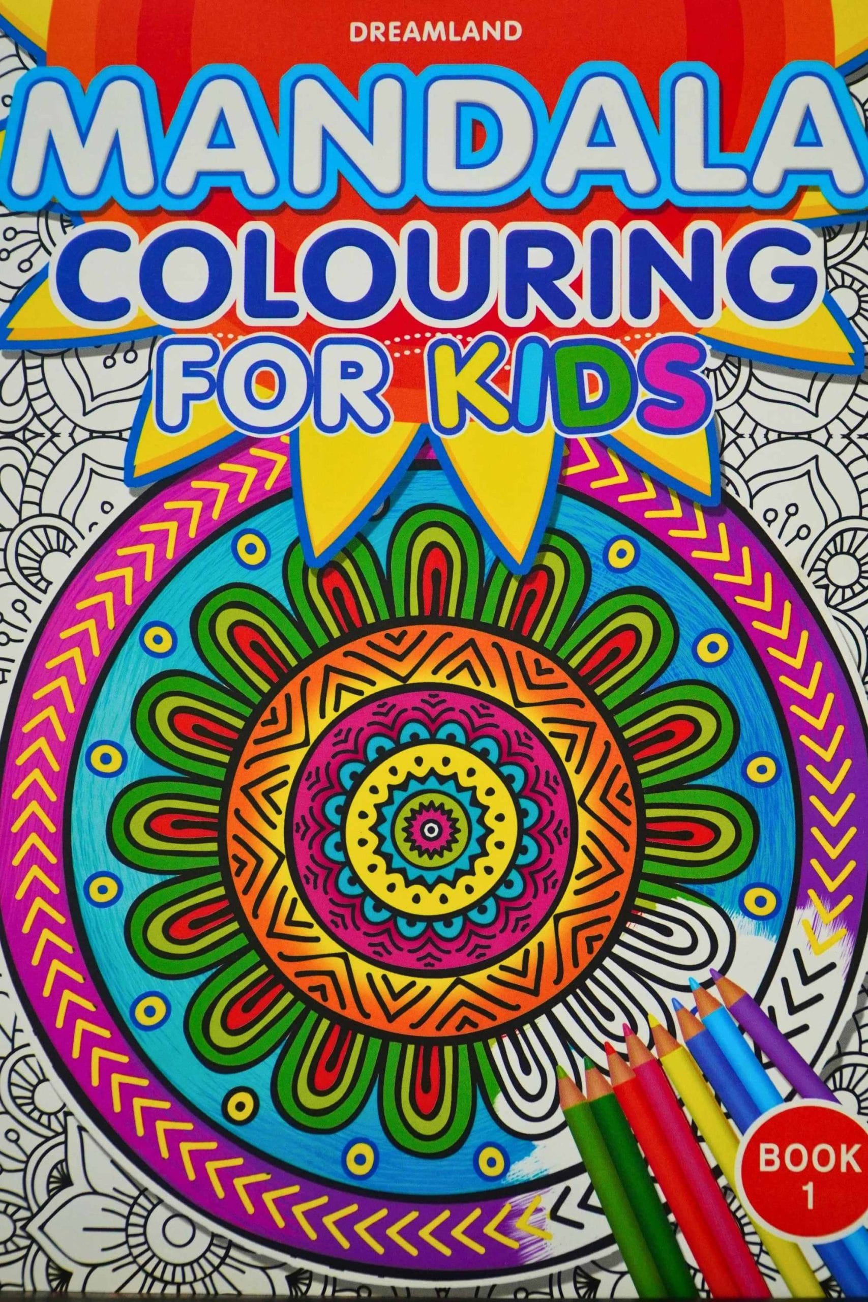 Mandala Colouring Book For Kids