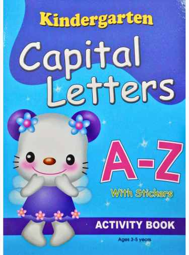 Capital Letters A-Z Kindergarten Activity Bk