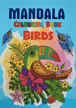 Mandala Colouring Book - Birds