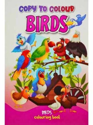 Copy To Colour Birds