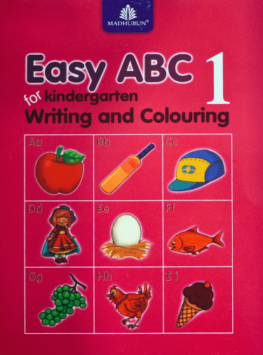 Easy Abc 1 For Kindergarten Writing And Colouring