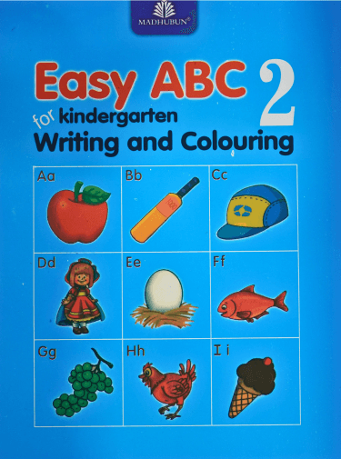 Easy Abc 2 For Kindergarten Writing And Colouring