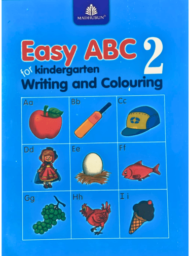 Easy Abc 2 For Kindergarten Writing And Colouring