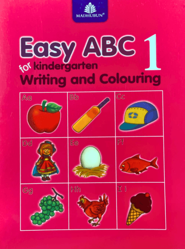 Easy Abc 1 For Kindergarten Writing And Colouring